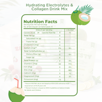 Electrolytes + Collagen Hydration - Coconut Flavor