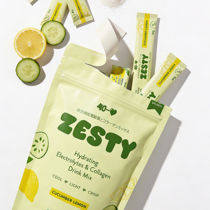 Electrolytes + Collagen Hydration - Cucumber Lemon Flavor