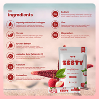 Electrolytes + Collagen Hydration - Lychee Flavor