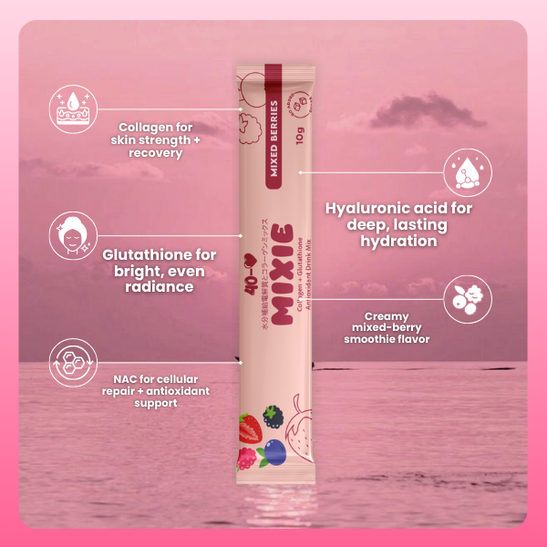 Mixed Berries Collagen + Glutathione for Daily Restoration