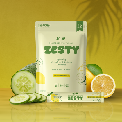 Electrolytes + Collagen Hydration - Cucumber Lemon Flavor