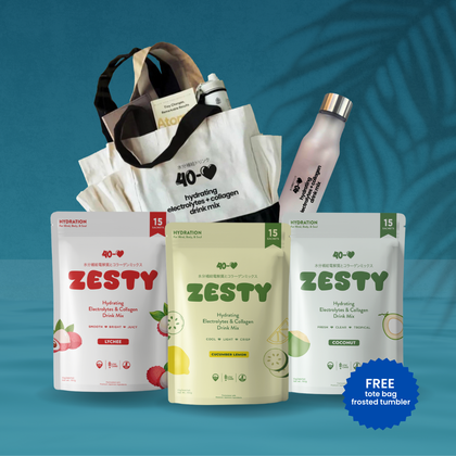 Electrolytes + Collagen Hydration Bundle Trio