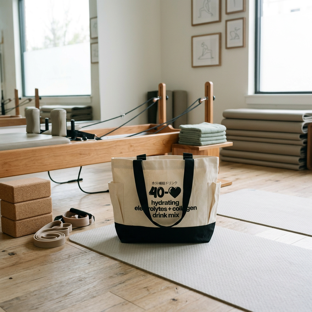 40-LOVE Hand-Sewn Canvas Tote